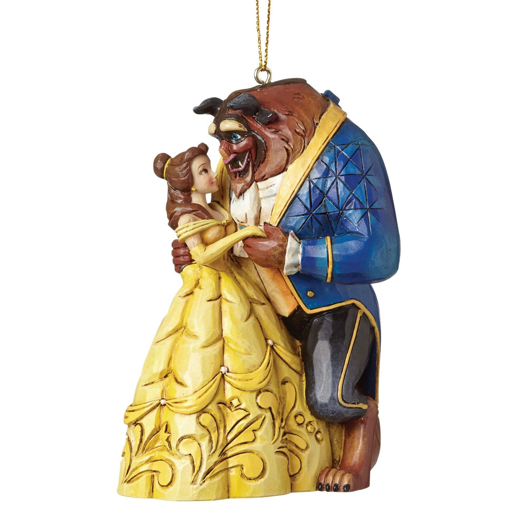 Disney Tradition Beauty & The Beast (Hanging Ornament) für Weihnachten Single, Single