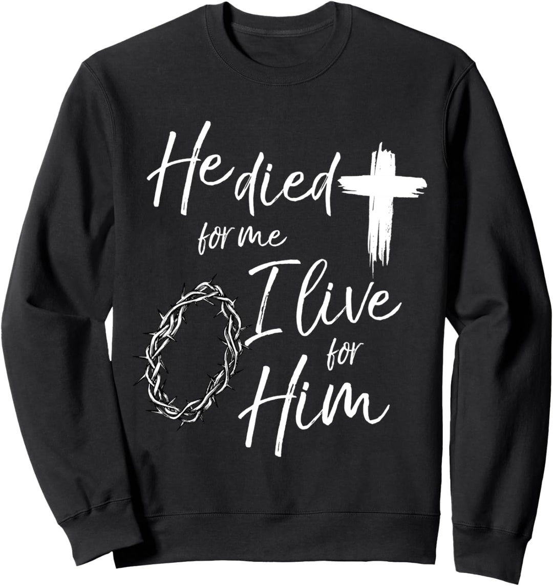 Jesus Damen Christ Christlich Christen Herren Jesus Sweatshirt