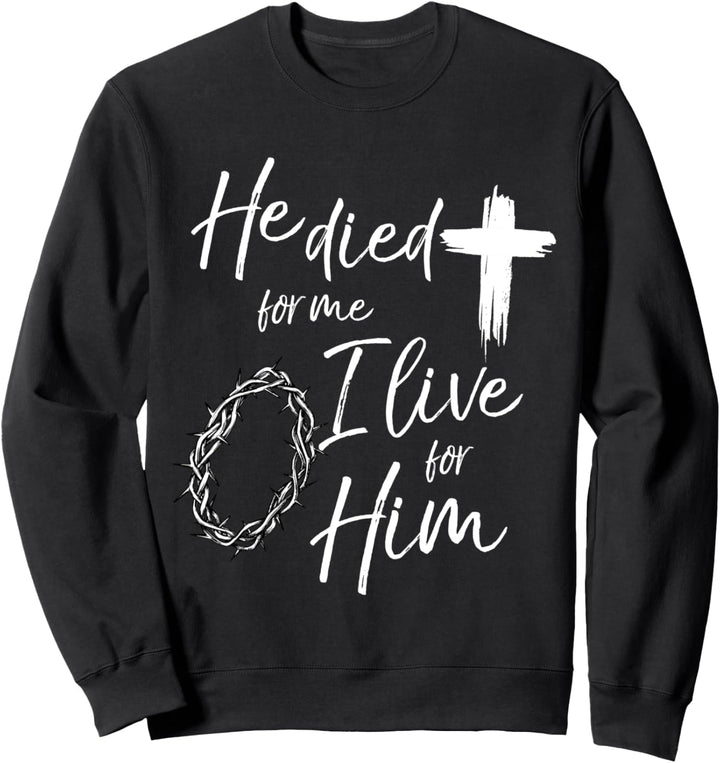 Jesus Damen Christ Christlich Christen Herren Jesus Sweatshirt
