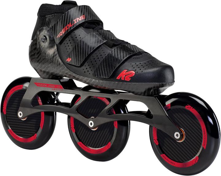 K2 Skates Unisex Inline Skates REDLINE 125, black - red, 30F0199 EU: 43.5 (UK: 9 / US: 10) black - r