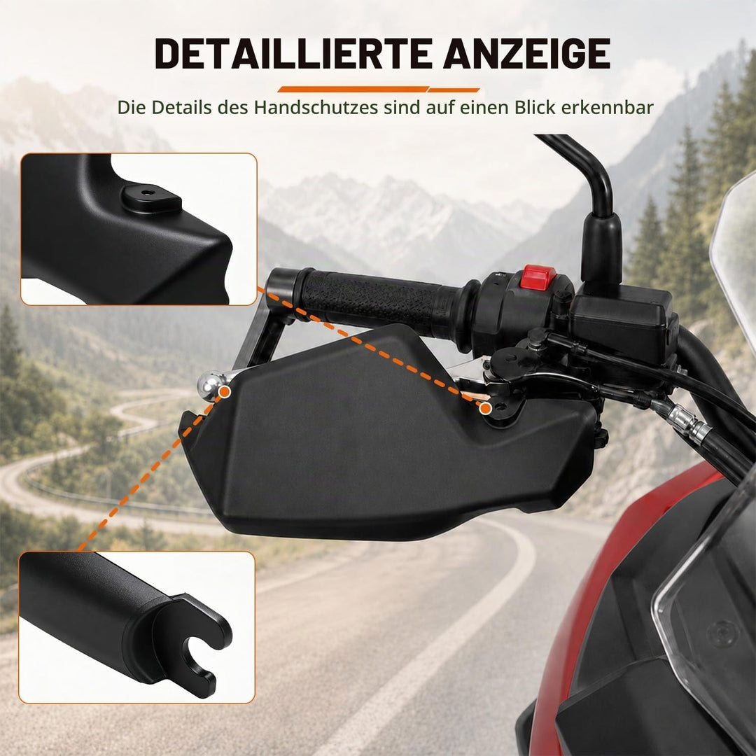 JFG RACING Motorrad Handschutz,Motorrad Handschutz Lenker Handprotektoren für DL650 V-Strom 2014 201