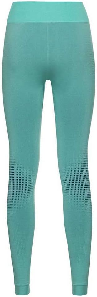 Odlo Damen Funktionsunterwäsche Lange Hose Performance WARM ECO XL Blue Wing Teal - Polynya, XL Blue