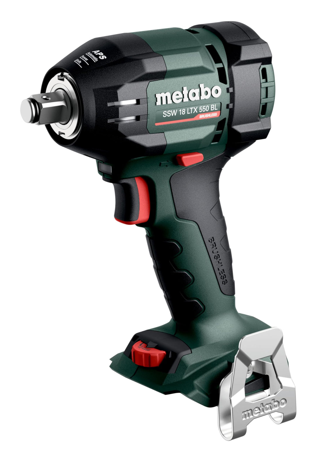 metabo Akku-Schlagschrauber SSW 18 LTX 550 BL - 18 V, 550 Nm, 1/2" Aussenvierkant, 2.800 U/min, 12 S