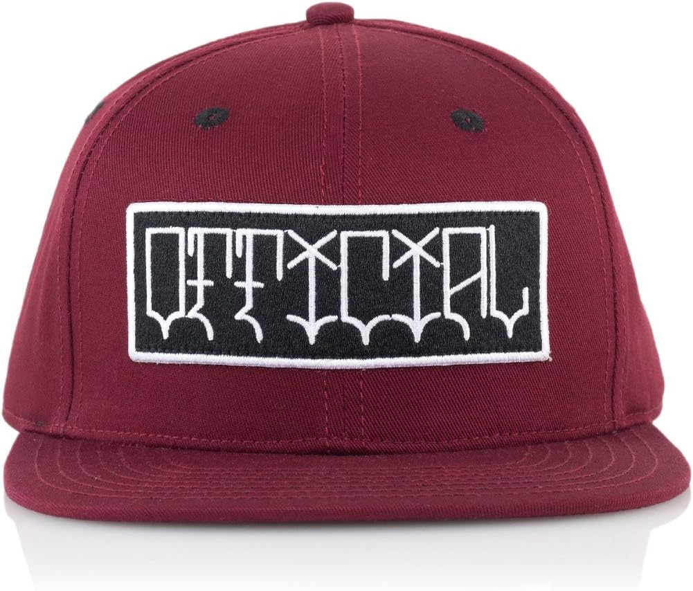 Official Cap Pixos Burg Snapback - red