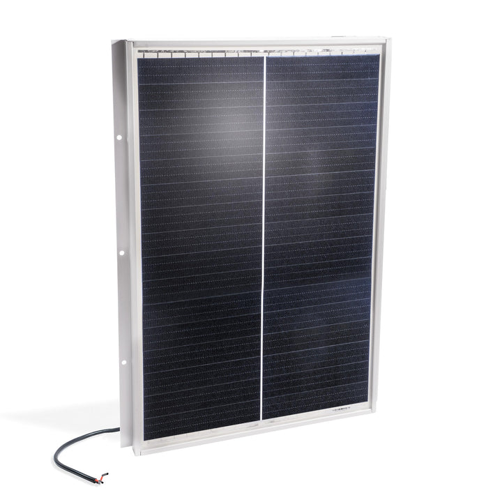 esotec monokristallines Solarmodul, 30Wp, 18V, 520x370x25mm, offene Leitungsenden, Dachschindeltechn