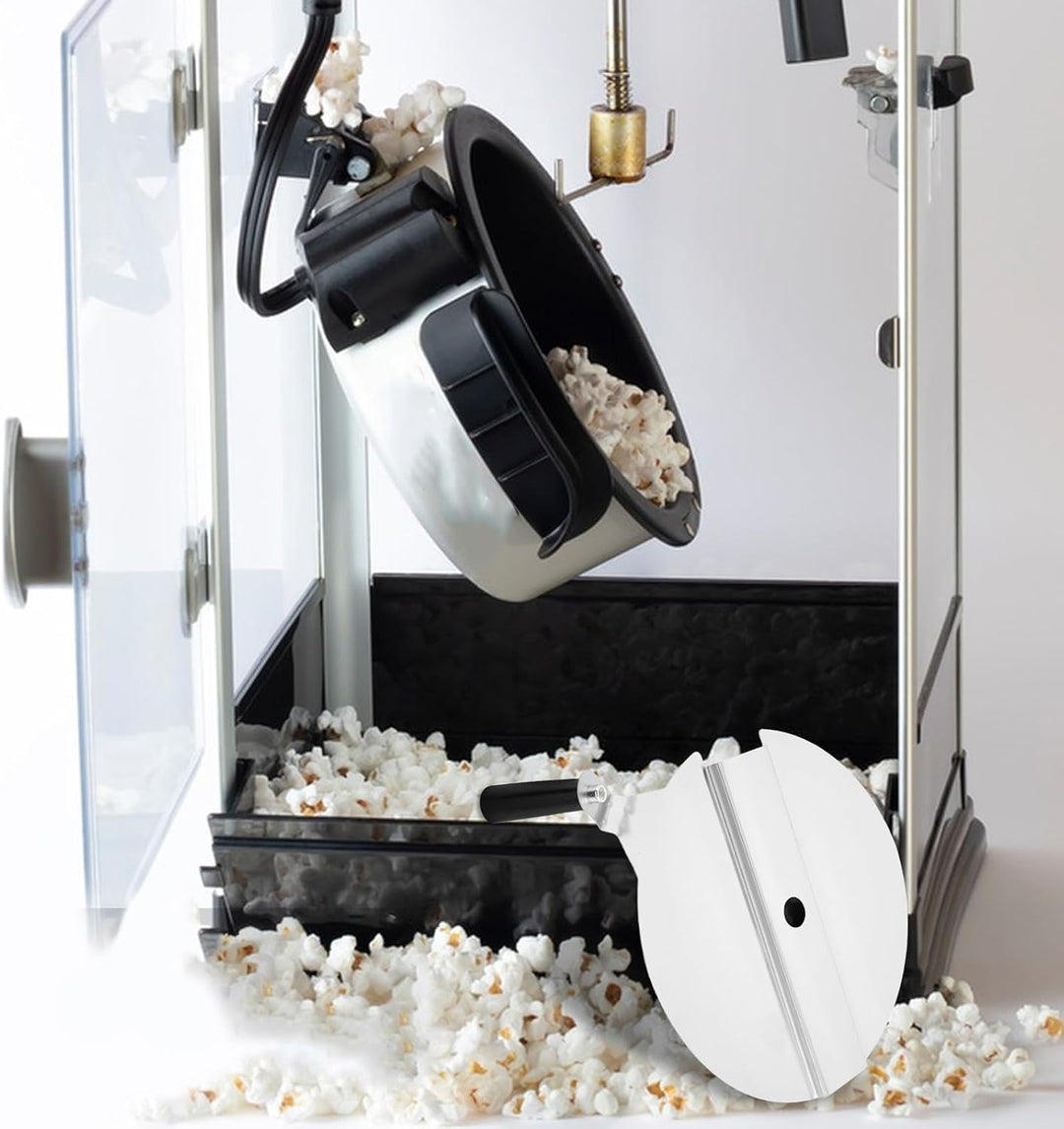 Ersatzteil für Popcornmaschine mit Griff, Edelstahl Topfdeckel Silber