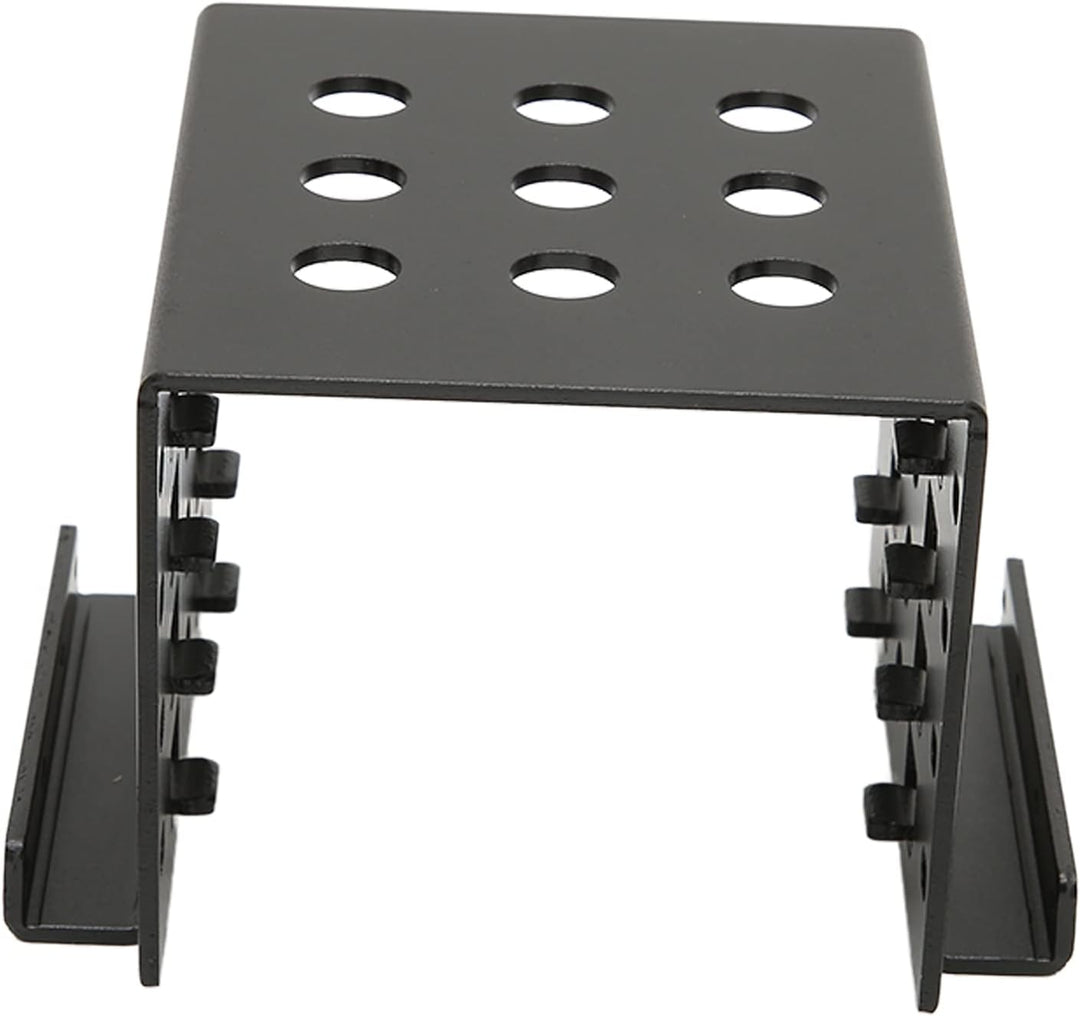 Festplattenkäfig 2er Set für 3,5 Zoll und 2,5 Zoll Festplatten, Aluminiumlegierung Hohldesign, Hohe