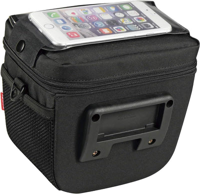 KlickFix Aventour Compact Stuurtas, Black, 3 Liter