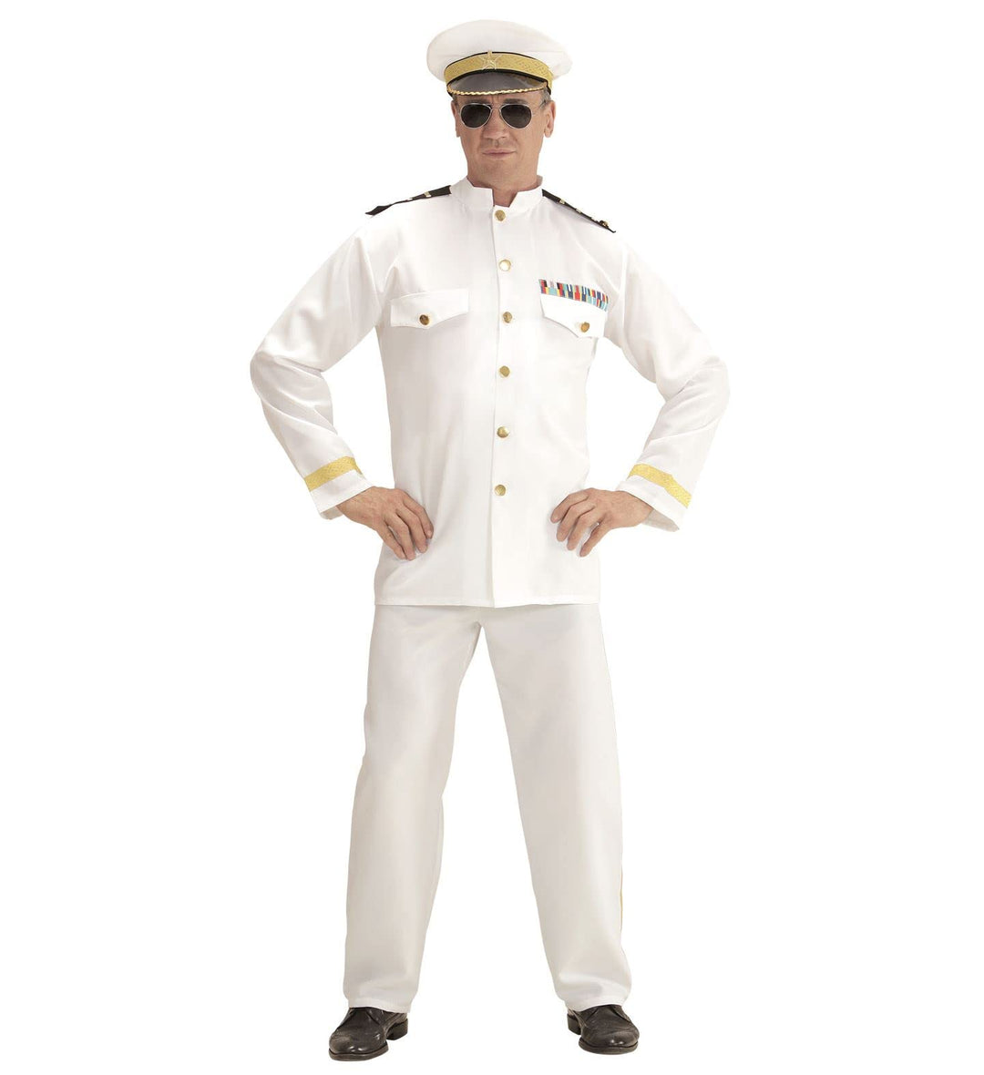 "NAVY CAPTAIN" (jacket, pants, hat) - (S), S