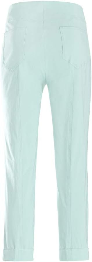 Stehmann Igor-680, Sportive 7/8 Damenhose mit Gesaesstaschen 34 Vetiver, 34 Vetiver