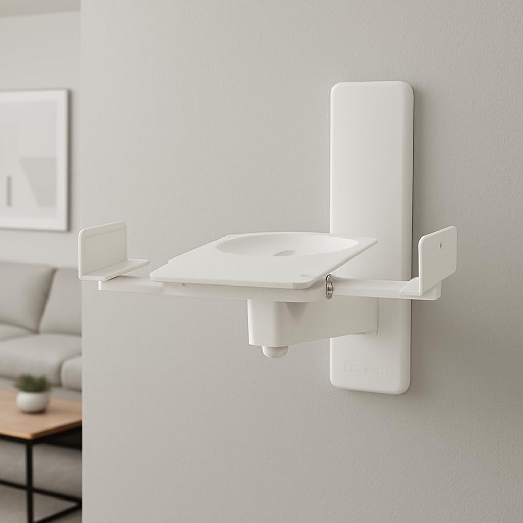 BT77 White - Paar Wandhalterungen für Lautsprecher C/Weiss