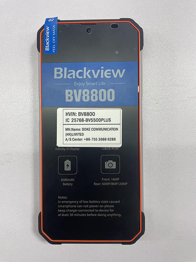 Blackview BV9200 Outdoor Smartphone ohne Vertrag, 6.6'' 120Hz 2.4K Display, 50MP AI Kamera,8GB+256GB