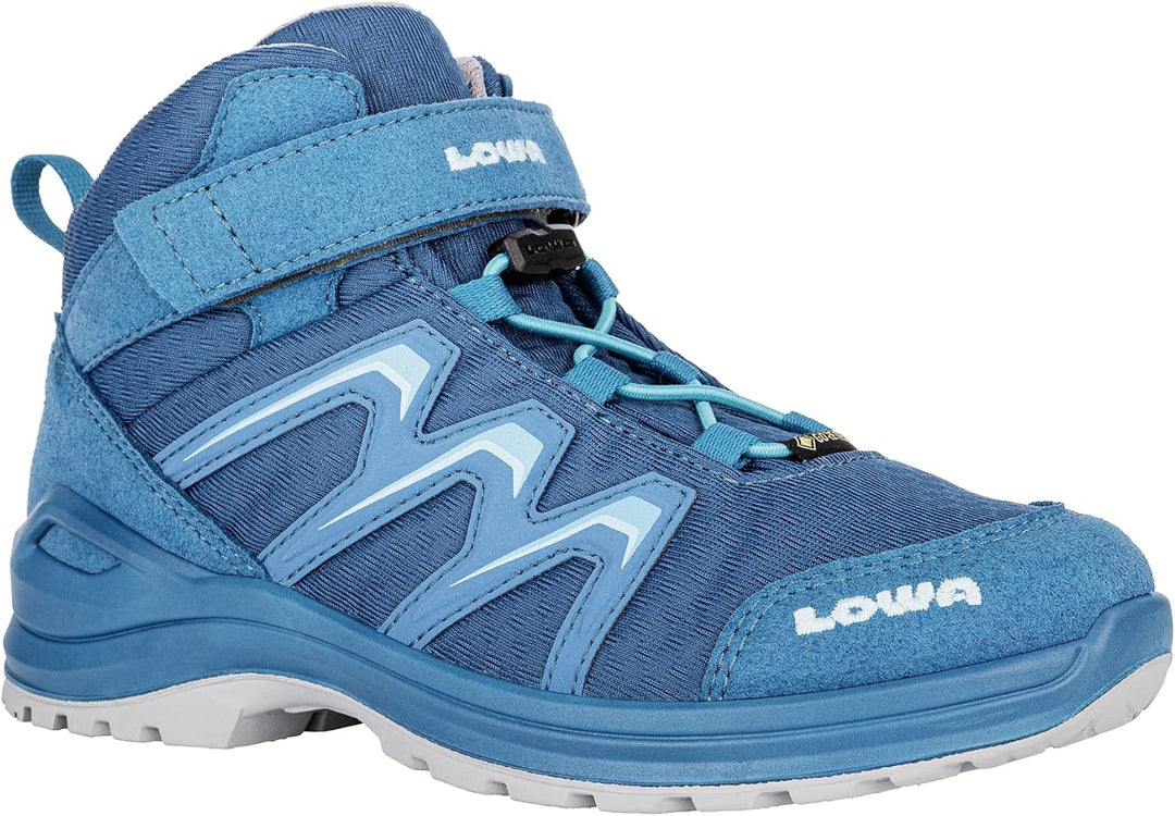 LOWA Kid Maddox GTX MID JUNIOR blau 23 EU Petrol, 23 EU Petrol