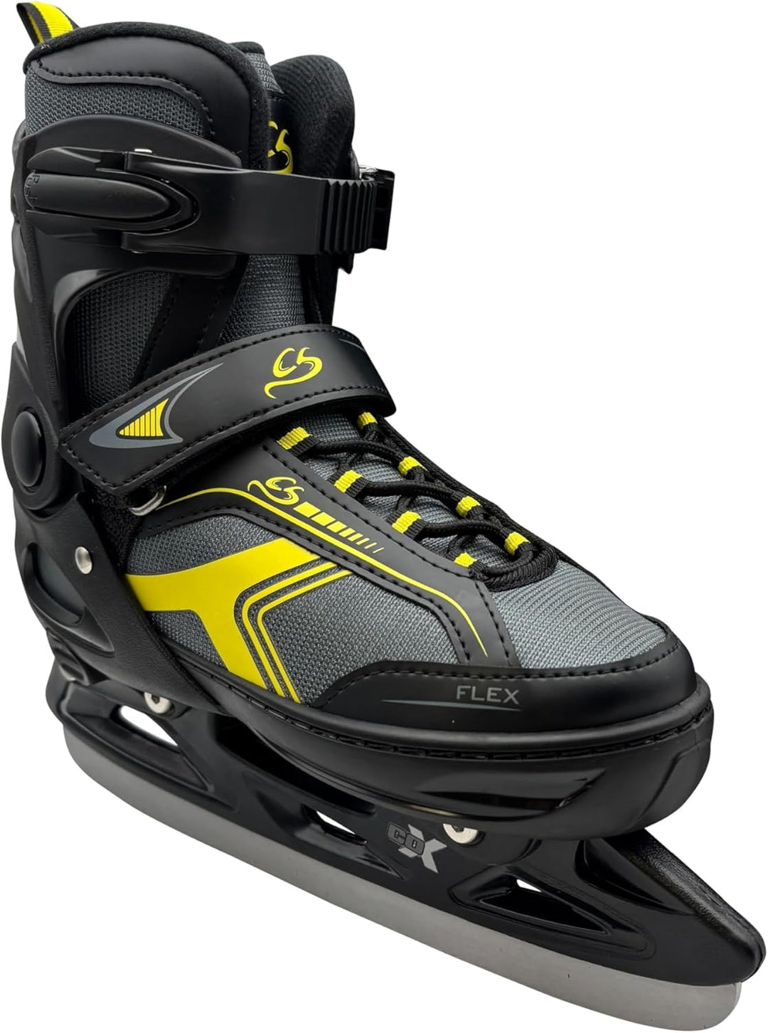 Cox Swain verstellbare Schlittschuhe Polar, Eislaufschuhe für Kinder, Jugendliche und Erwachsene bis