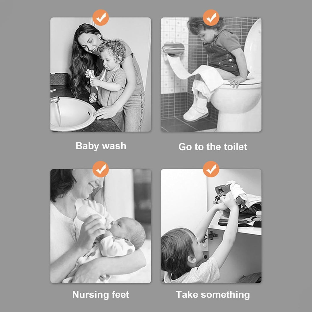 Tritthocker | Kinder Tritt Schemel | Badezimmer Töpfchen Tritthocker | Toiletten Fusshocker | Stabil