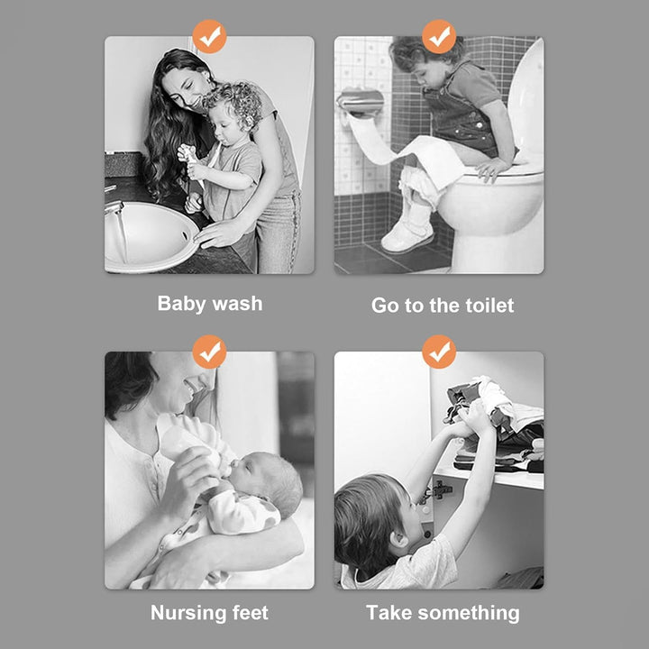 Tritthocker | Kinder Tritt Schemel | Badezimmer Töpfchen Tritthocker | Toiletten Fusshocker | Stabil