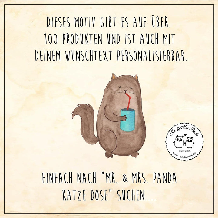 Mr. &amp; Mrs. Panda Motiv WC Sitz Katze Dose - Geschenk, Katzenfan, Toilettendeckel, Klobrille, Katzen,