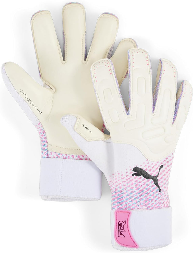 PUMA Future Pro SGC Torwarthandschuhe 10.5 PUMA White-Poison Pink-PUMA Black, 10.5 PUMA White-Poison