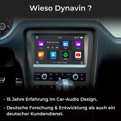 DYNAVIN Android Radio Navi für Ford Mustang 2010-2014, 9 Zoll OEM Radio mit Wireless Carplay und And