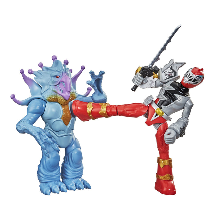 Power Rangers F3064 Battle Attacker Monster, 2er-Pack, bunt