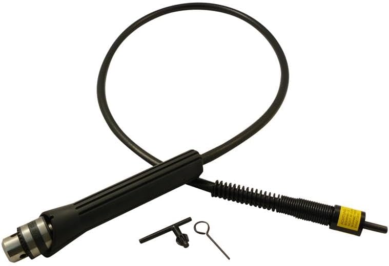 Flexible Welle Bohrwelle für Bohrmaschinenwelle Akkuschrauber Bohrmaschine Flexwelle mit Bohrfutter