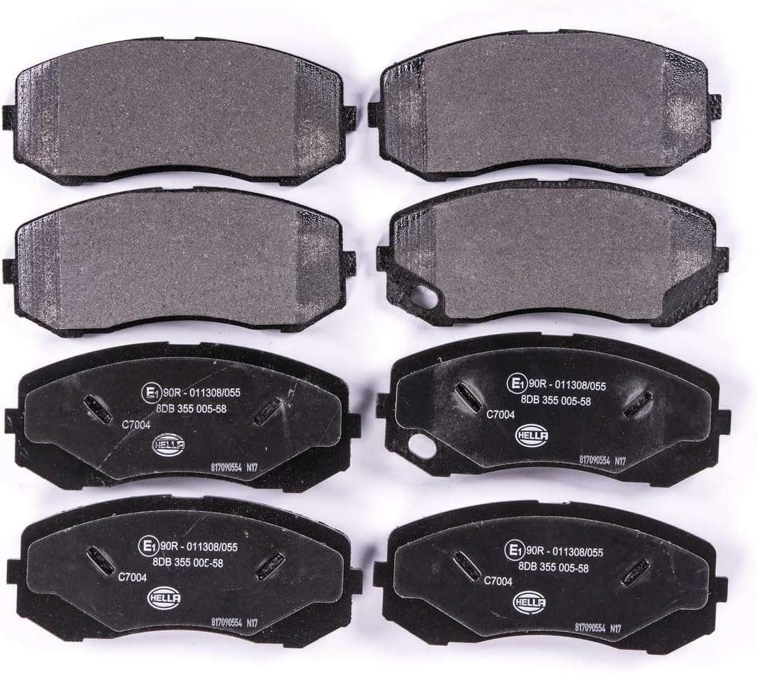 HELLA PAGID 8DB 355 005-581 Bremsbelagsatz - C7004 - Dicke/Stärke: 19.3mm - Bremssystem: Sumitomo -