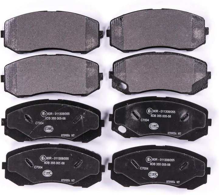 HELLA PAGID 8DB 355 005-581 Bremsbelagsatz - C7004 - Dicke/Stärke: 19.3mm - Bremssystem: Sumitomo -