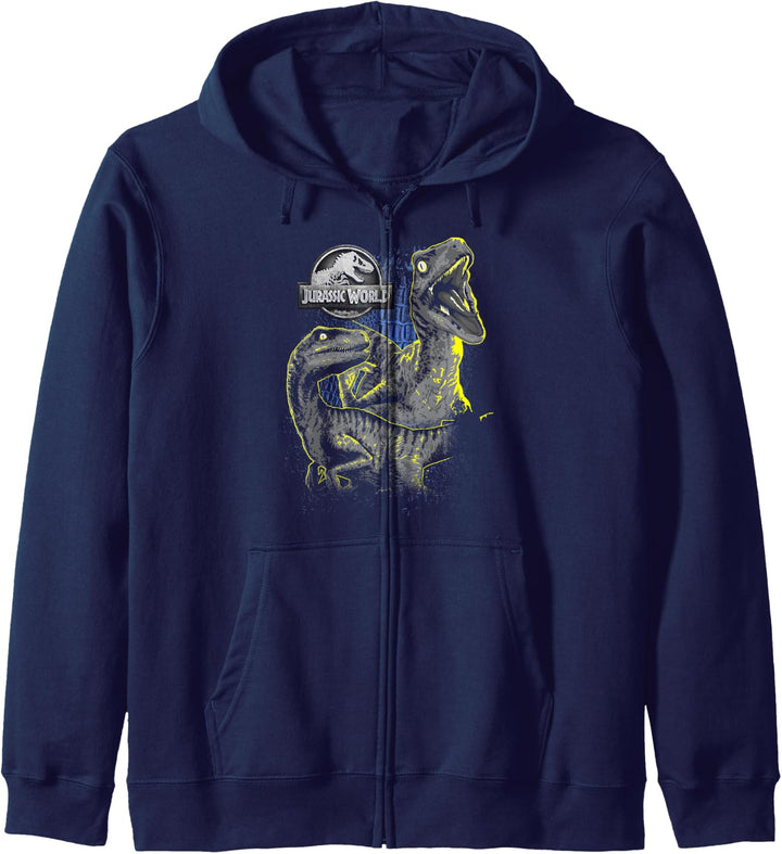 Jurassic World Raptors Dark Portrait Kapuzenjacke