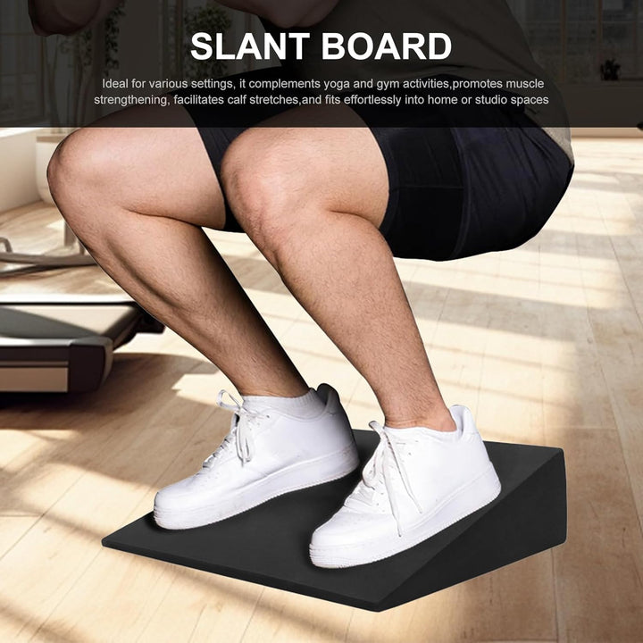 Squat Wedge, nicht Slip Yoga Slant Board, High Density Foam Stretching, Tragbares professionelles Eq