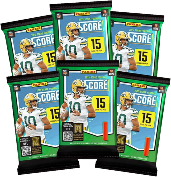 Panini NFL 2025 Score Football Blaster Box | 6 Packs