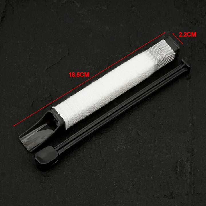 Hirisi Tackle PVA Netz mit Stössel, 5M Rolle für Karpfenangeln, 18/25/37mm Breite, für schnell lösen