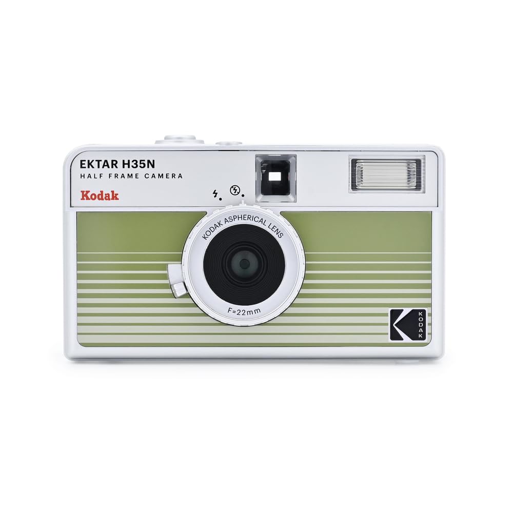 Kodak EKTAR H35N Halbformat-Filmkamera, 35 mm, wiederverwendbar, Bulb-Funktion, Sternfilter, beschic