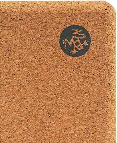 Manduka Unisex-Erwachsene Cork Yoga-Block 4" x 6" x 9", 4" x 6" x 9"