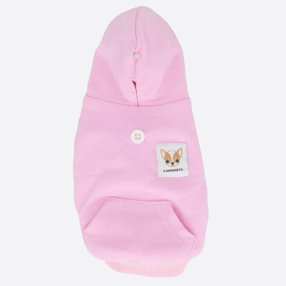 LOPHIPETS Hunde-Kapuzenpullover aus Baumwolle, für kleine Hunde, Chihuahua, Welpen, für kaltes Wette