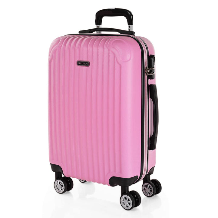 ITACA - Trolley Handgepäck Cabin Trolley Koffer Reisekoffer Hartschalenkoffer mit Zahlenschloss - Ka