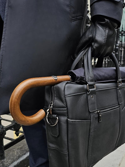 Fulton Mayfair Regenschirm schwarz, Einheitsgrösse, Schwarz, Einheitsgrösse, Mayfair