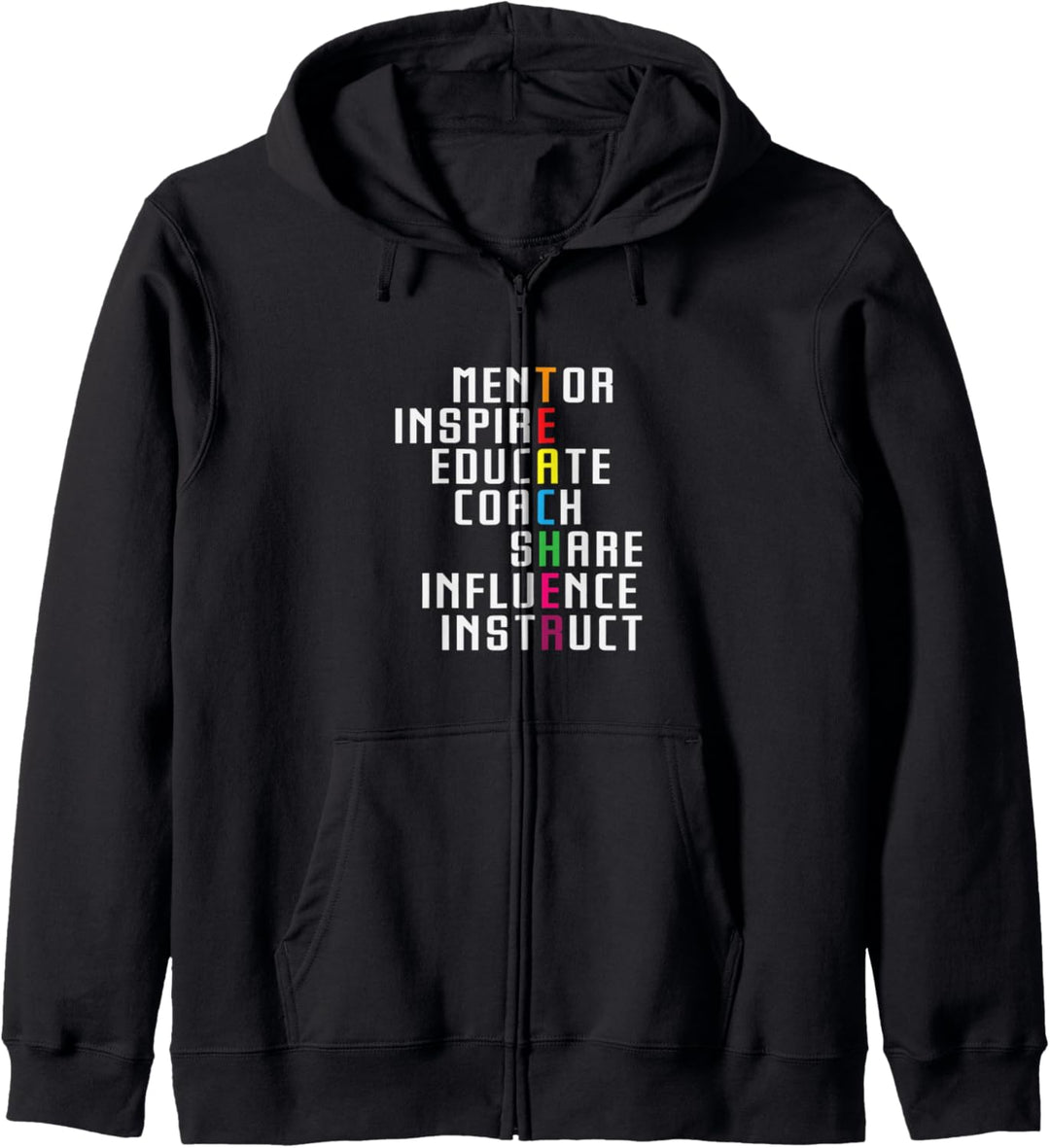 Teacher Mentor Inspire Educate Influence Students Kapuzenjacke