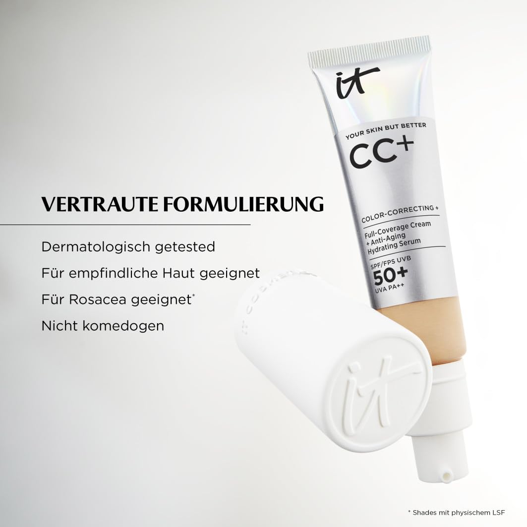 YOUR SKIN BUT BETTER CC+ cream foundation SPF50+ #fair light