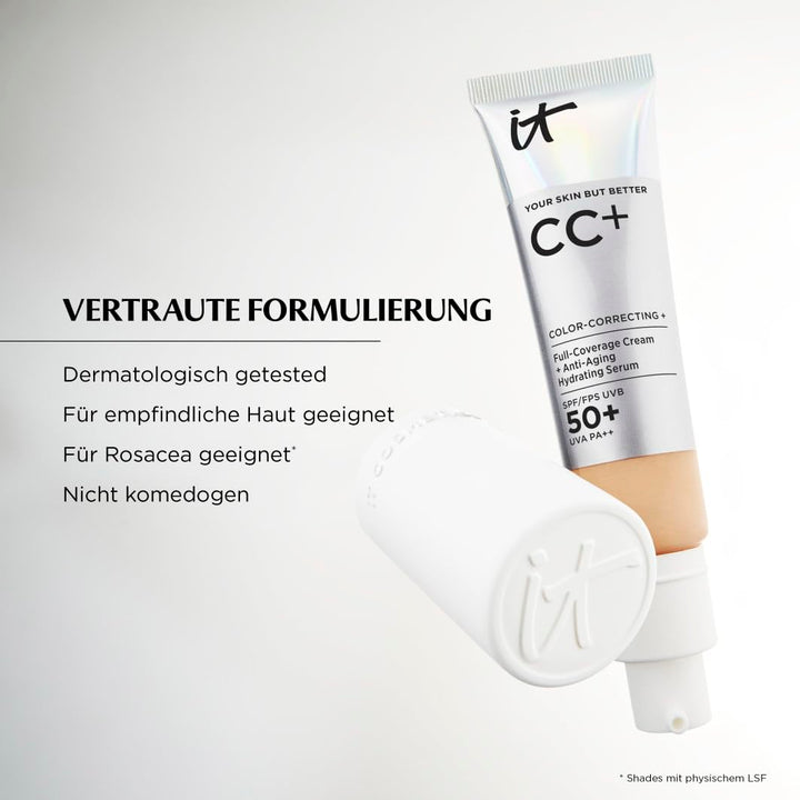 YOUR SKIN BUT BETTER CC+ cream foundation SPF50+ #fair light
