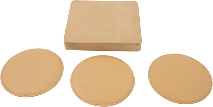 Klapphocker multifunktional Kraftpapier Klappbare hocker, Papierhocker faltbar mit Honigwaben-Design