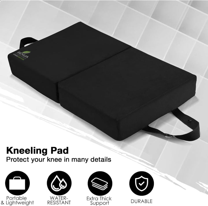 Extra Dicke Kniepolster Bad Kniepolster Garten Kniepolster Memory Foam Kniekissen für Männer Frauen
