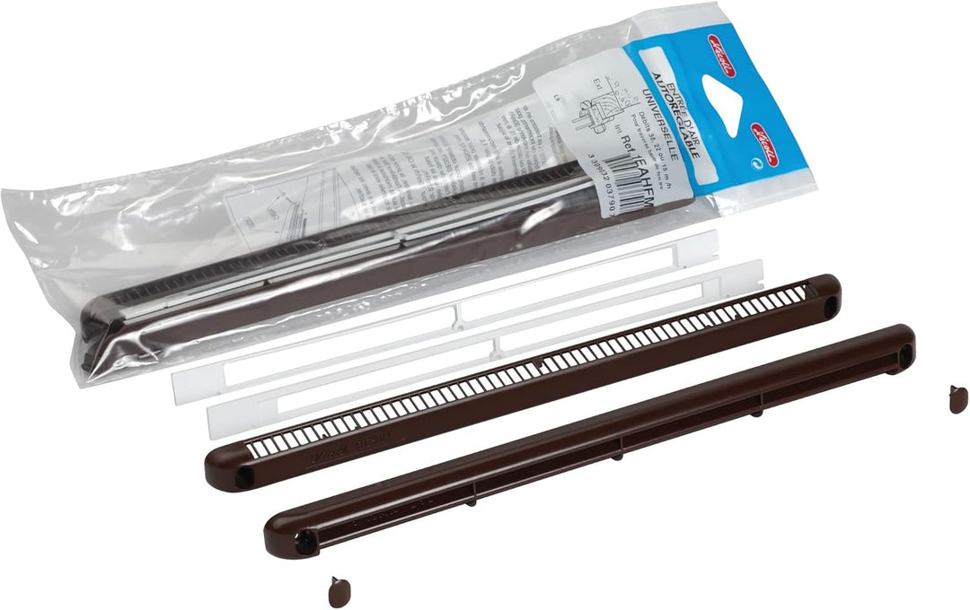 NICOLL Kit Sachet entrée air autoréglable Avec 4 vis NICOLL-Marron-1EAHFM Braun, Braun