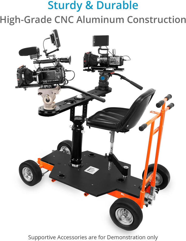 PROAIM Zyline Kamera-Offset-Arm für jeden Mitchell Dolly/Stativ/Jib/Flüssigkeitskopf/Getriebe I aus