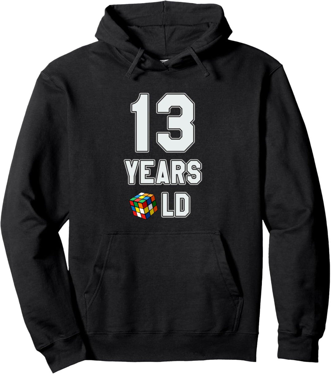 Wettkampf-Puzzle Speed Cubing 13 Jahre alt für Kinder Pullover Hoodie