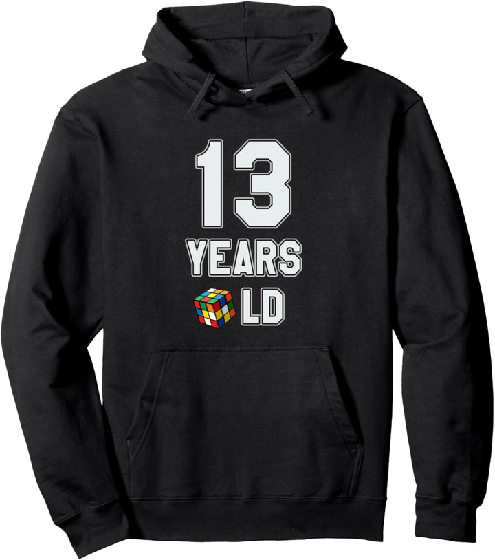 Wettkampf-Puzzle Speed Cubing 13 Jahre alt für Kinder Pullover Hoodie