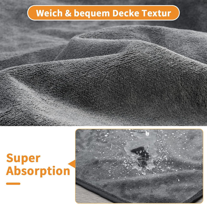 1er Welpenunterlage Waschbar Puppy Training Pads,182*182cm Schnell Absorbierend Haustier Hygieneunte