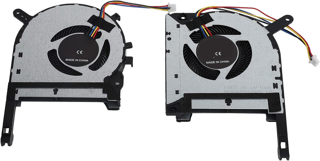 PUSOKEI 2pcs Laptop-Lüfter, 4-adriger Stromanschluss Computerlüfter für ASUS TUF FX505 FX505ge FX505