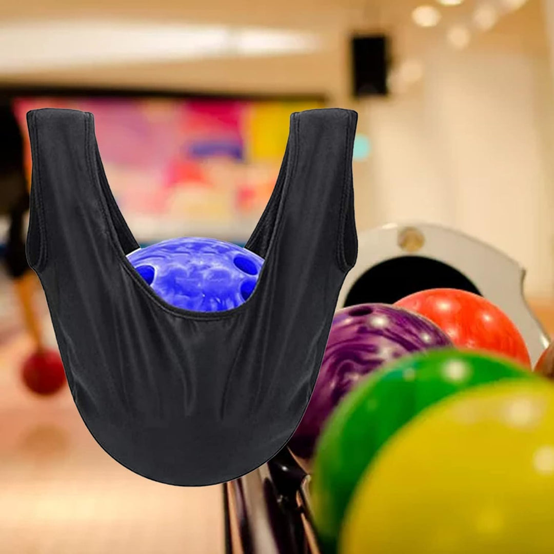 DAZZLEEX 2 x Bowling Shammy Pad, Mikrofaser, poliert, Bowling Ball Wischbeutel, Bowling Polierbeutel