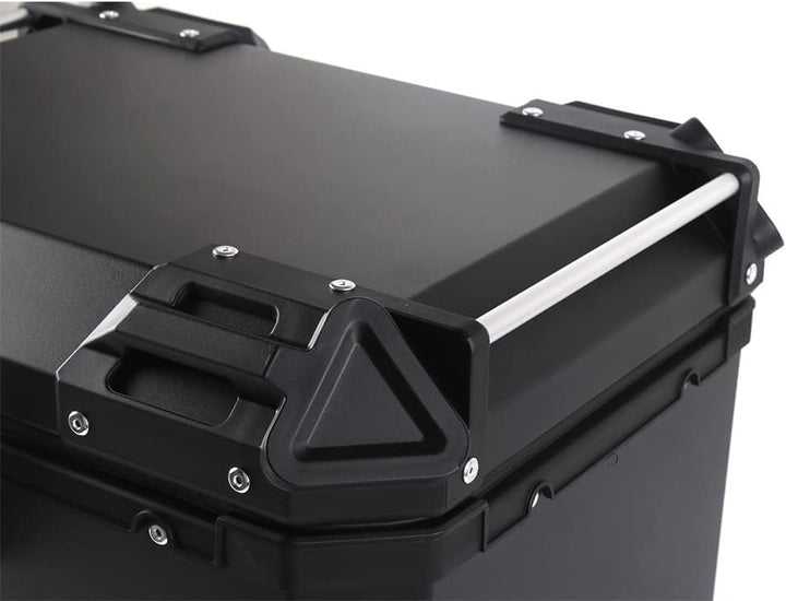 BigKing Motorrad Topcase 45L – Wasserdichter Motorradkoffer mit Schloss & 2 Schlüsseln, Universal He