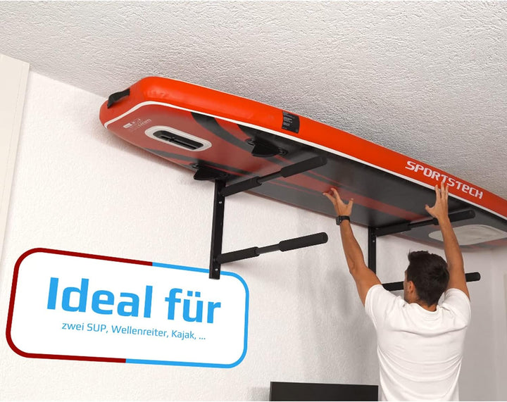 Wall-SUP 4boarder® Wand-Halterung Halter Boardhalterung Boardhalter | für 2 | Stand-up Paddleboard |